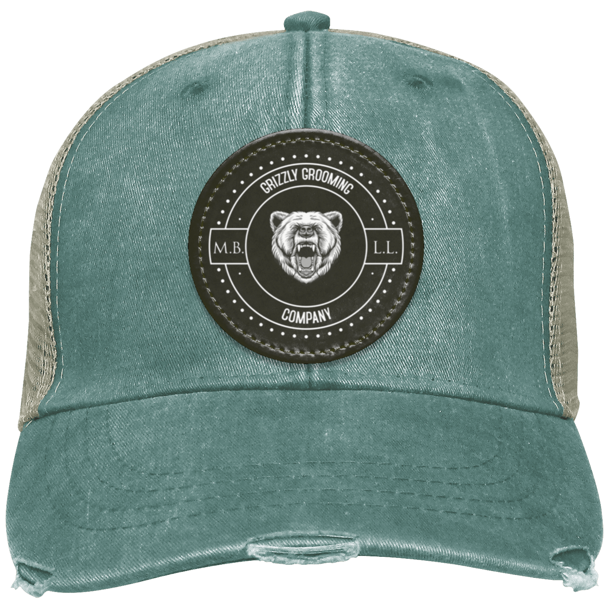 GGC Distressed Ollie Cap - Black Patch