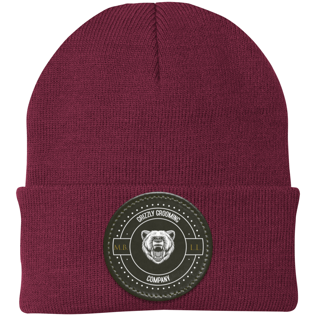 GGC Knit Cap - Black Patch