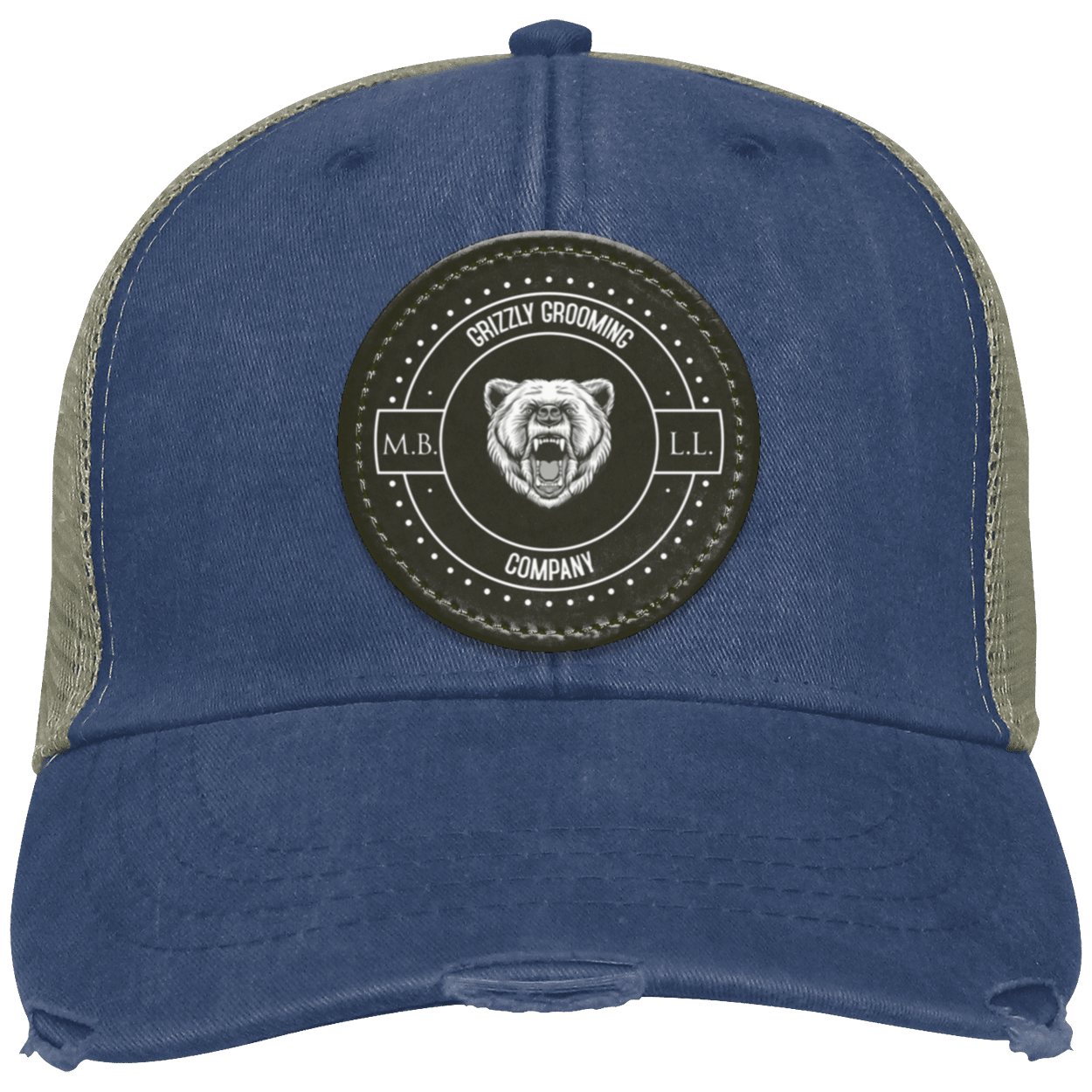 GGC Distressed Ollie Cap - Black Patch
