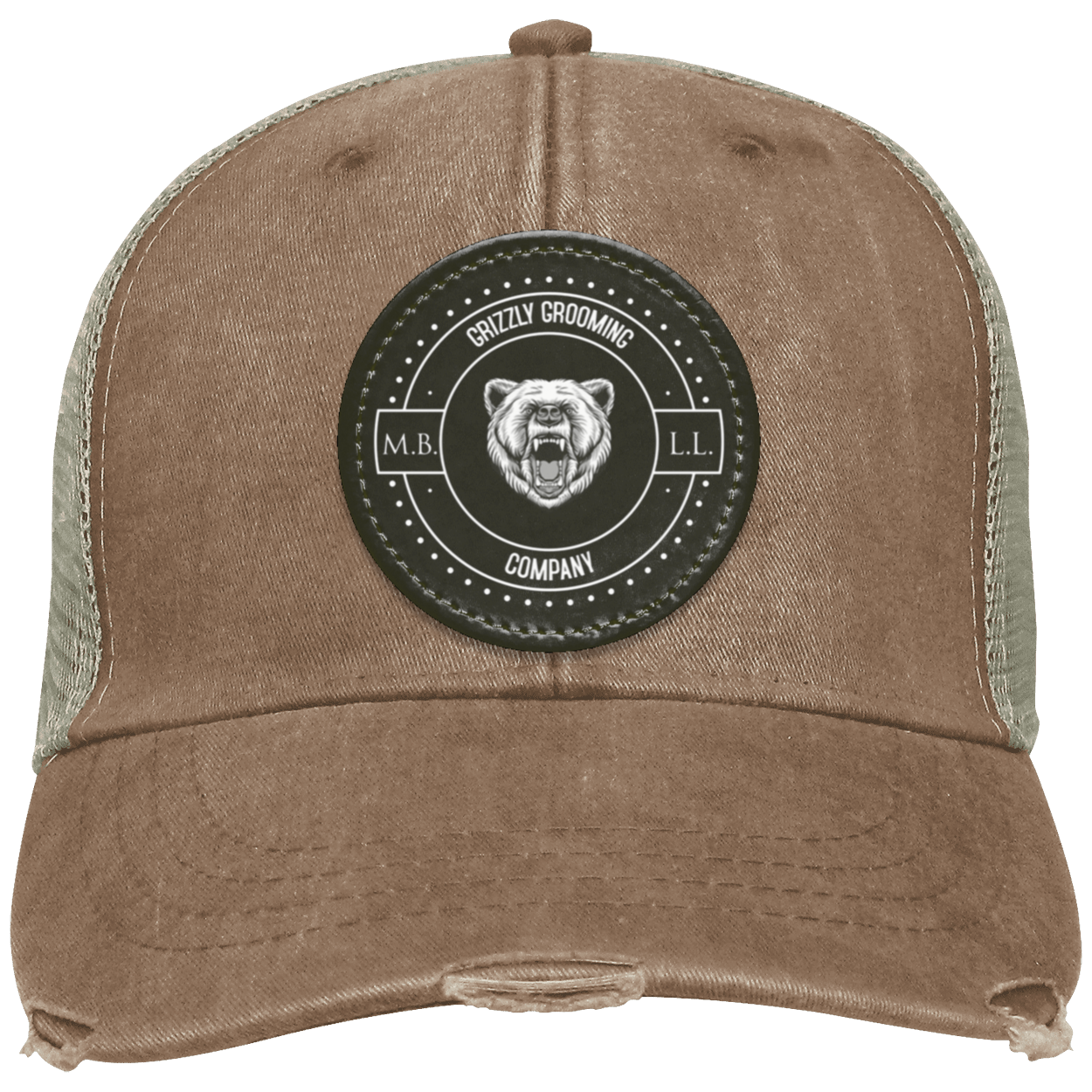 GGC Distressed Ollie Cap - Black Patch