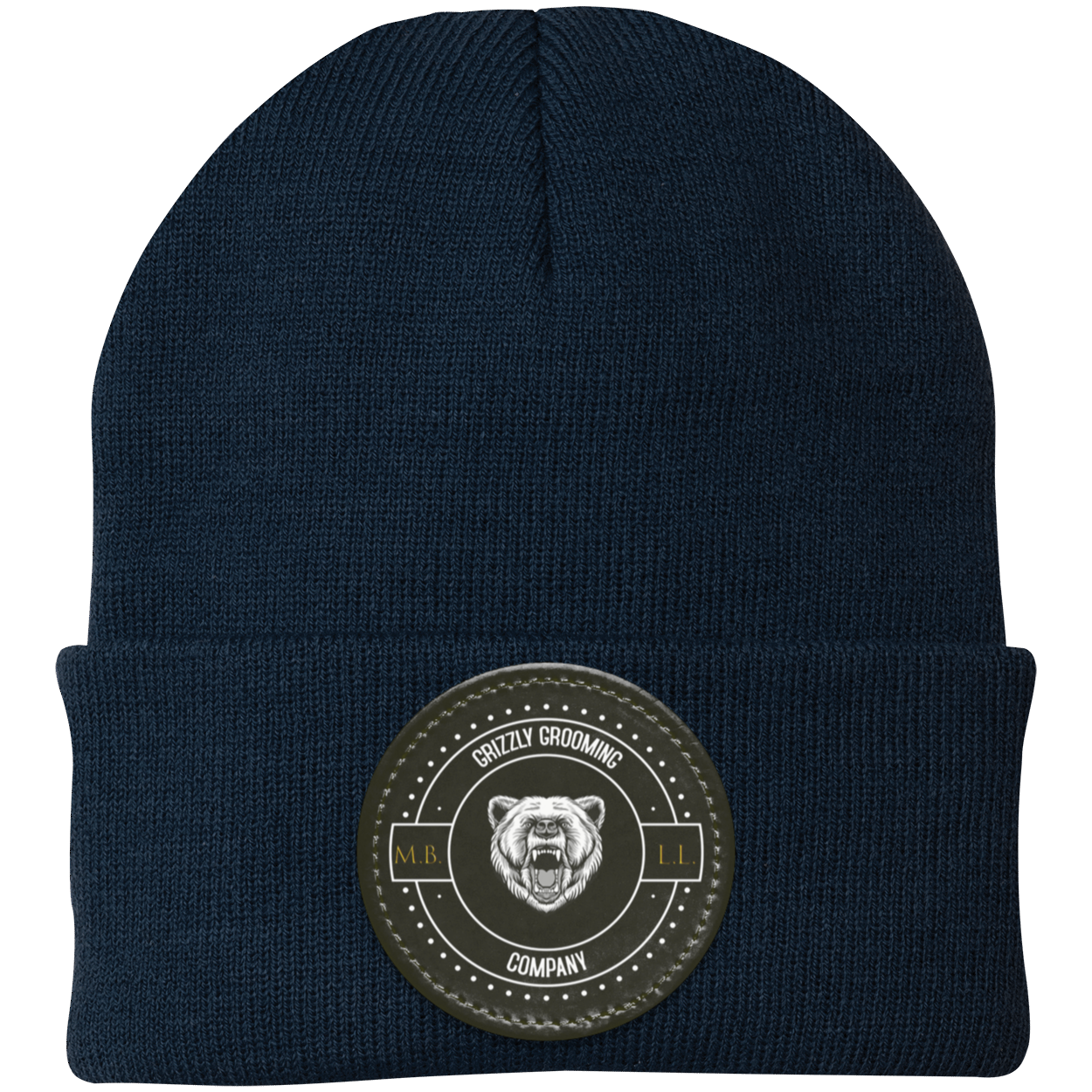 GGC Knit Cap - Black Patch
