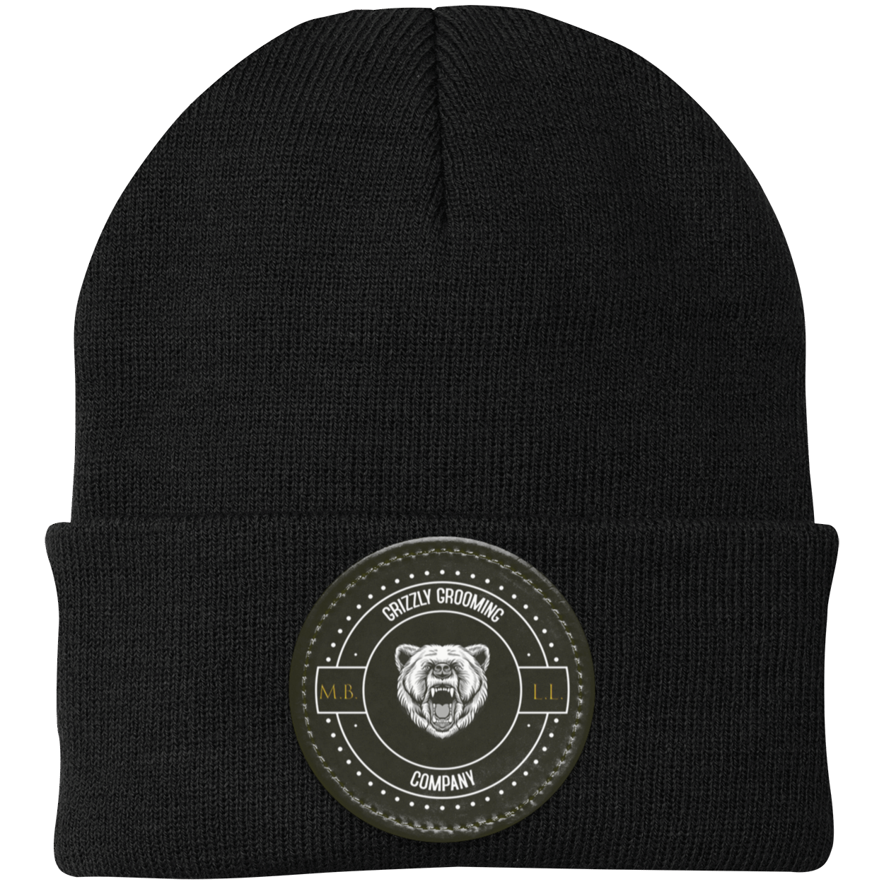 GGC Knit Cap - Black Patch
