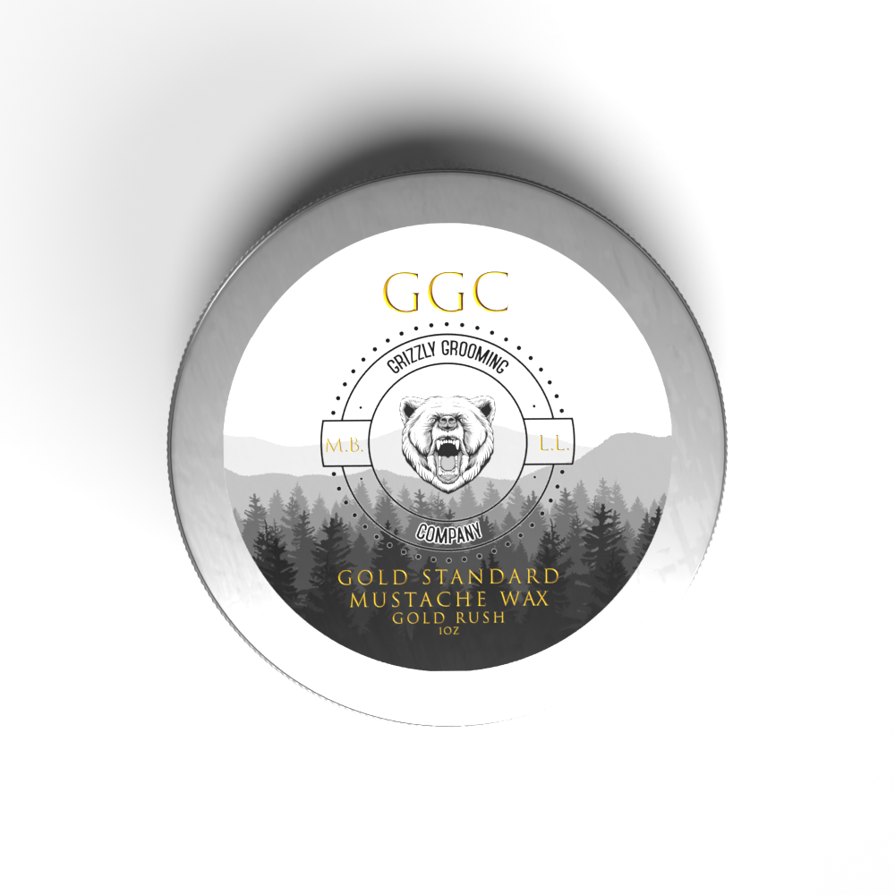 Gold Standard Mustache Wax (1 oz)