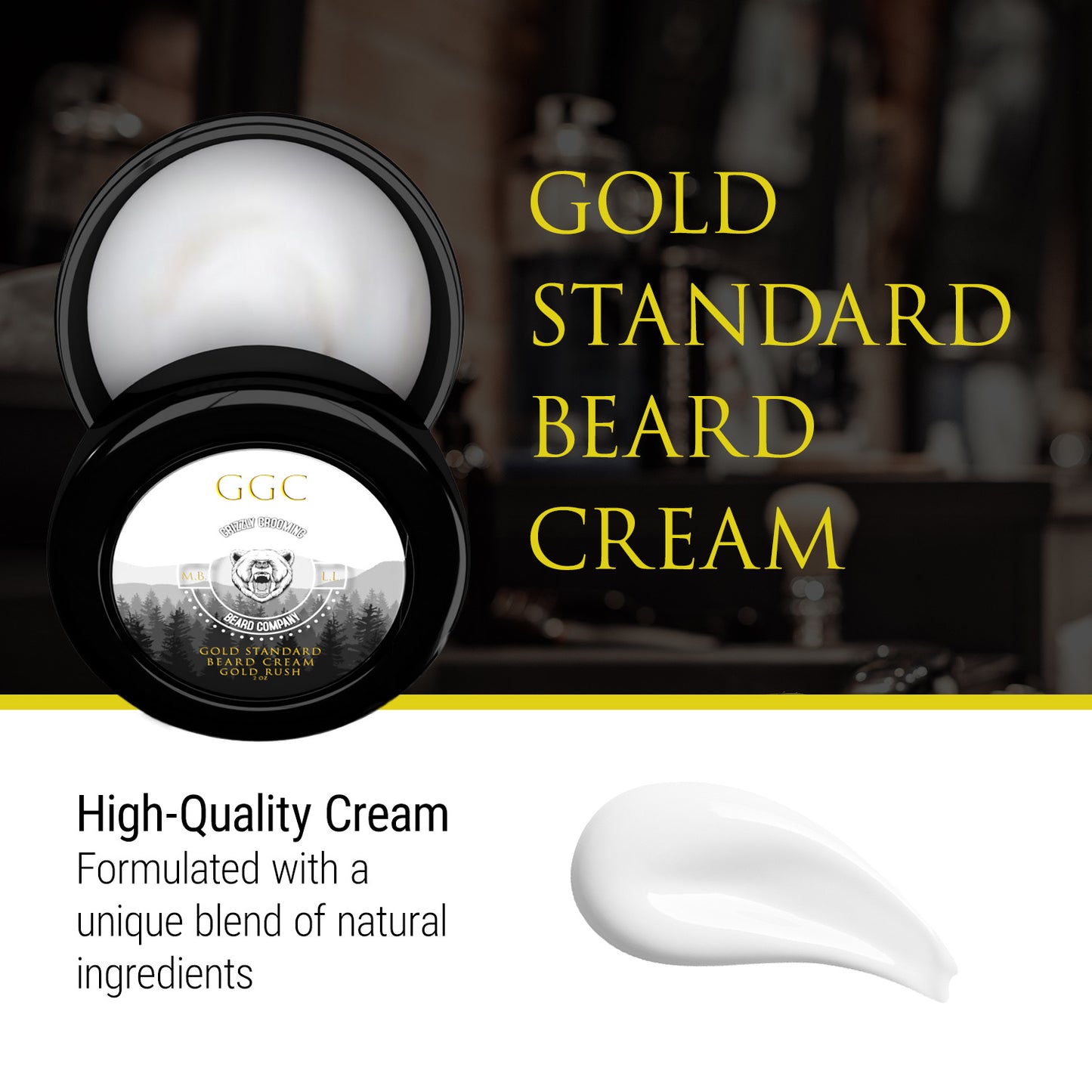 Gold Standard Beard Cream (2 oz)