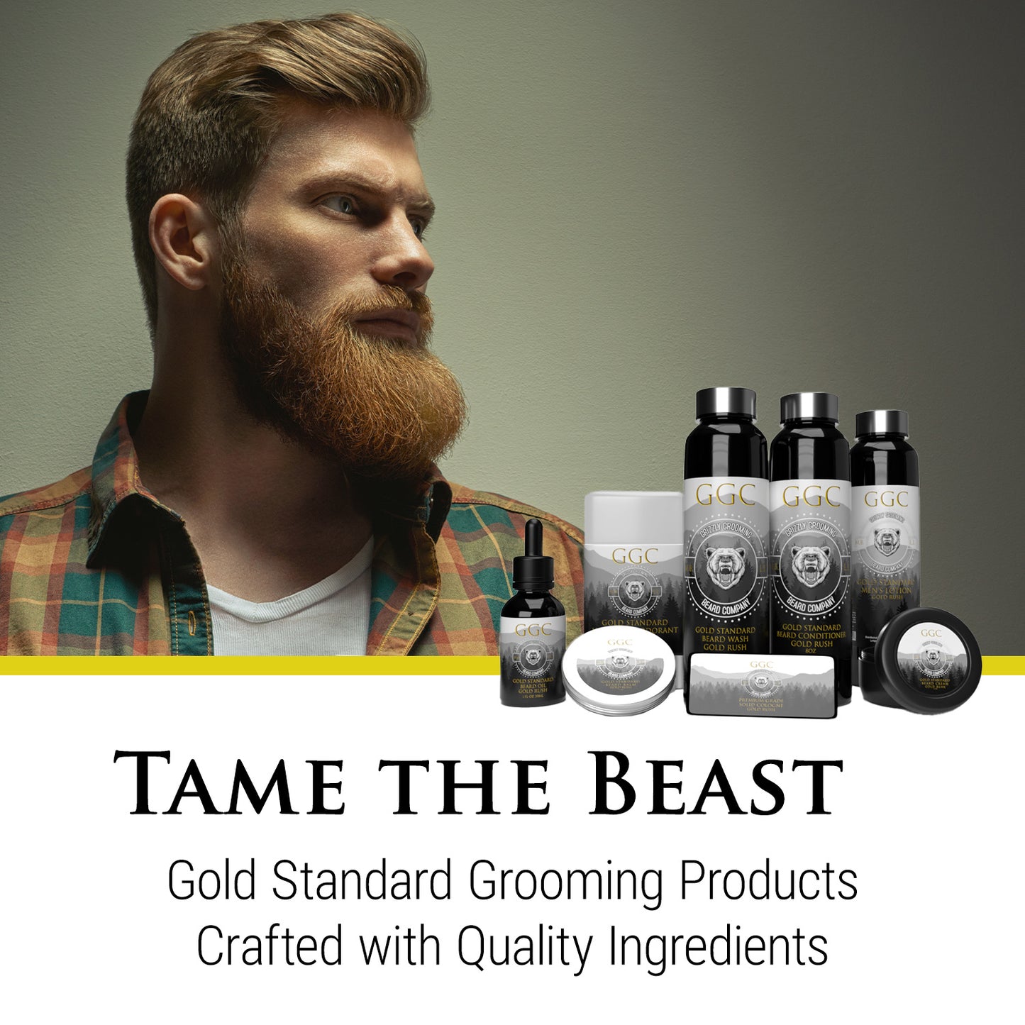 Gold Standard Beard Cream (2 oz)
