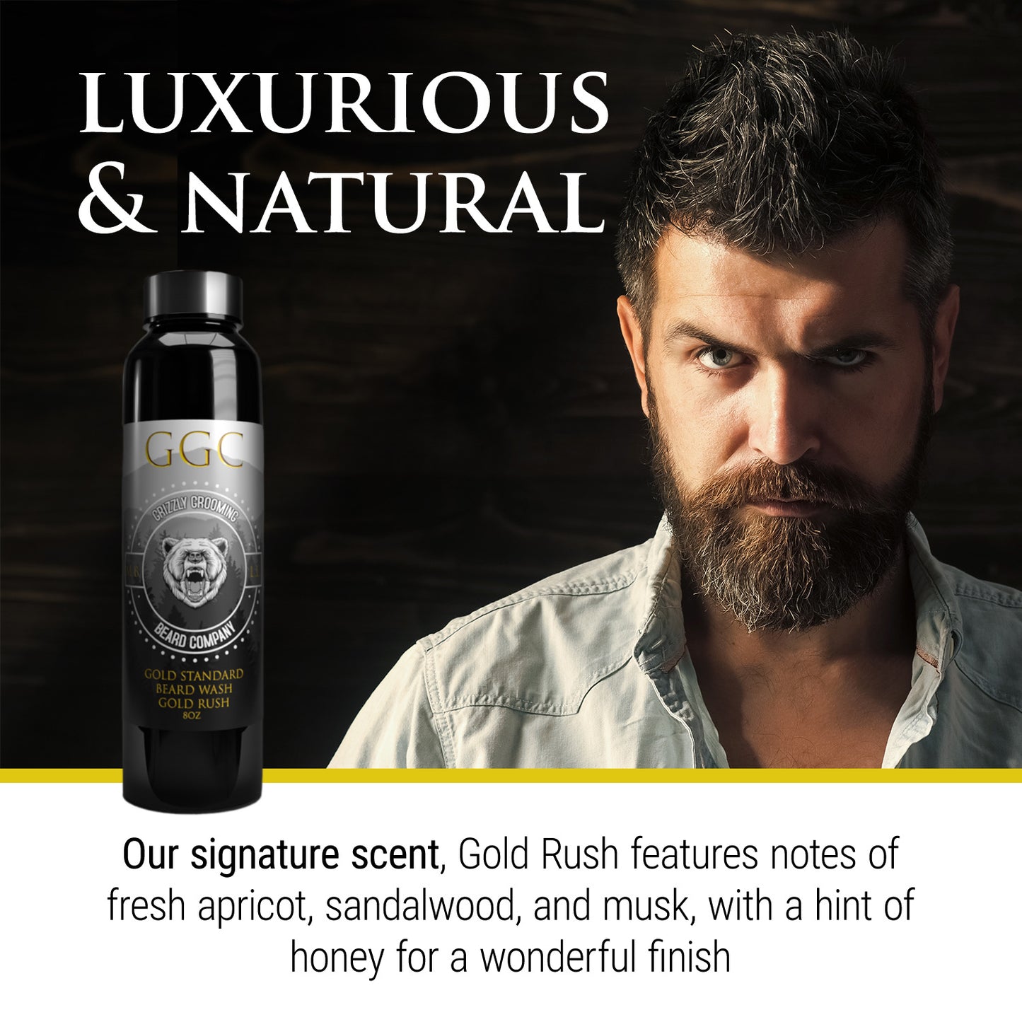 Gold Standard Beard Wash (8 oz)