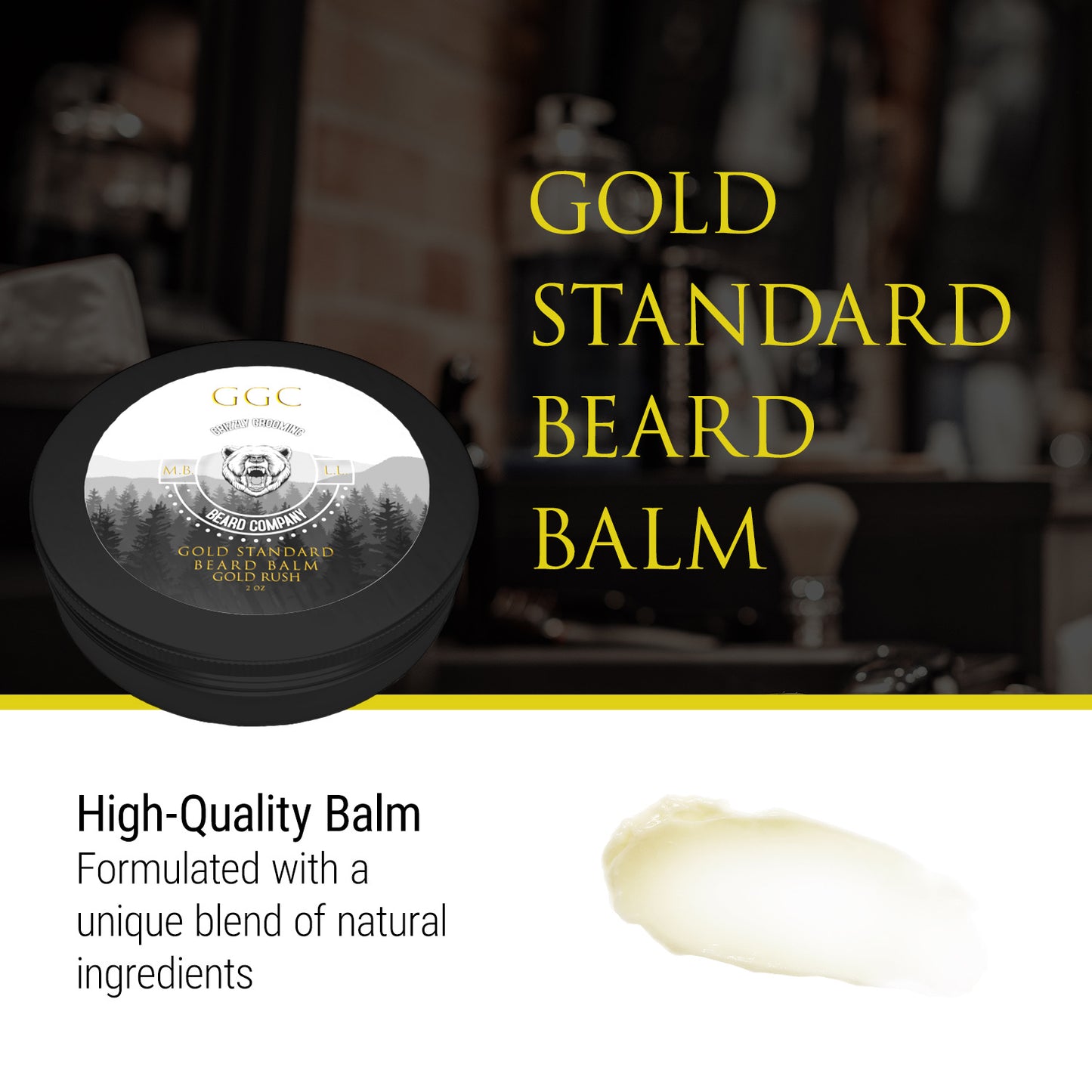 Gold Standard Beard Balm (2 oz)