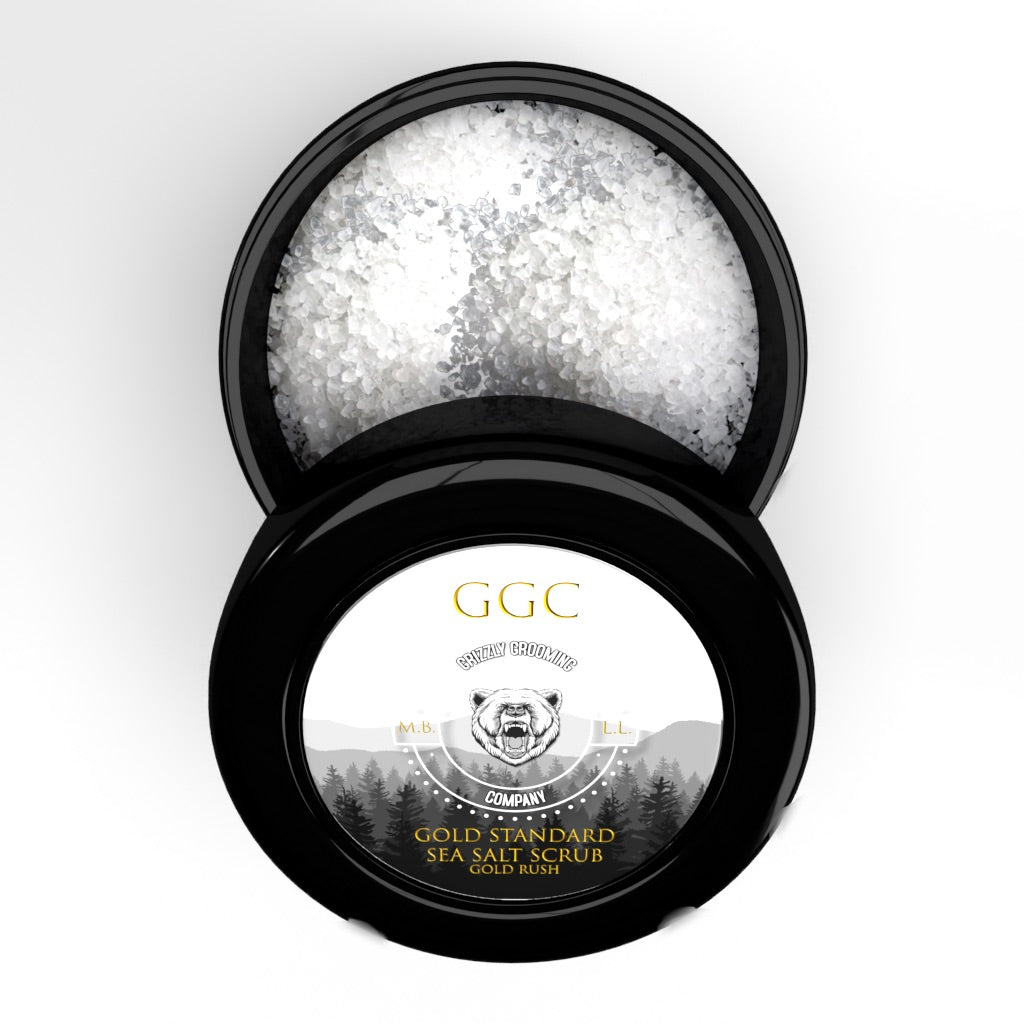 Gold Standard Sea Salt Scrub (8oz)