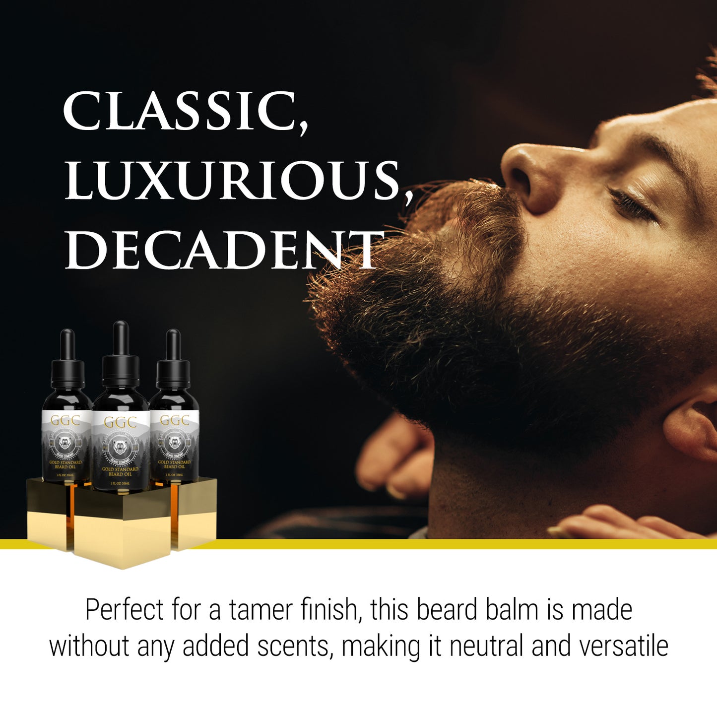 Gold Standard Beard Oil (1 oz)
