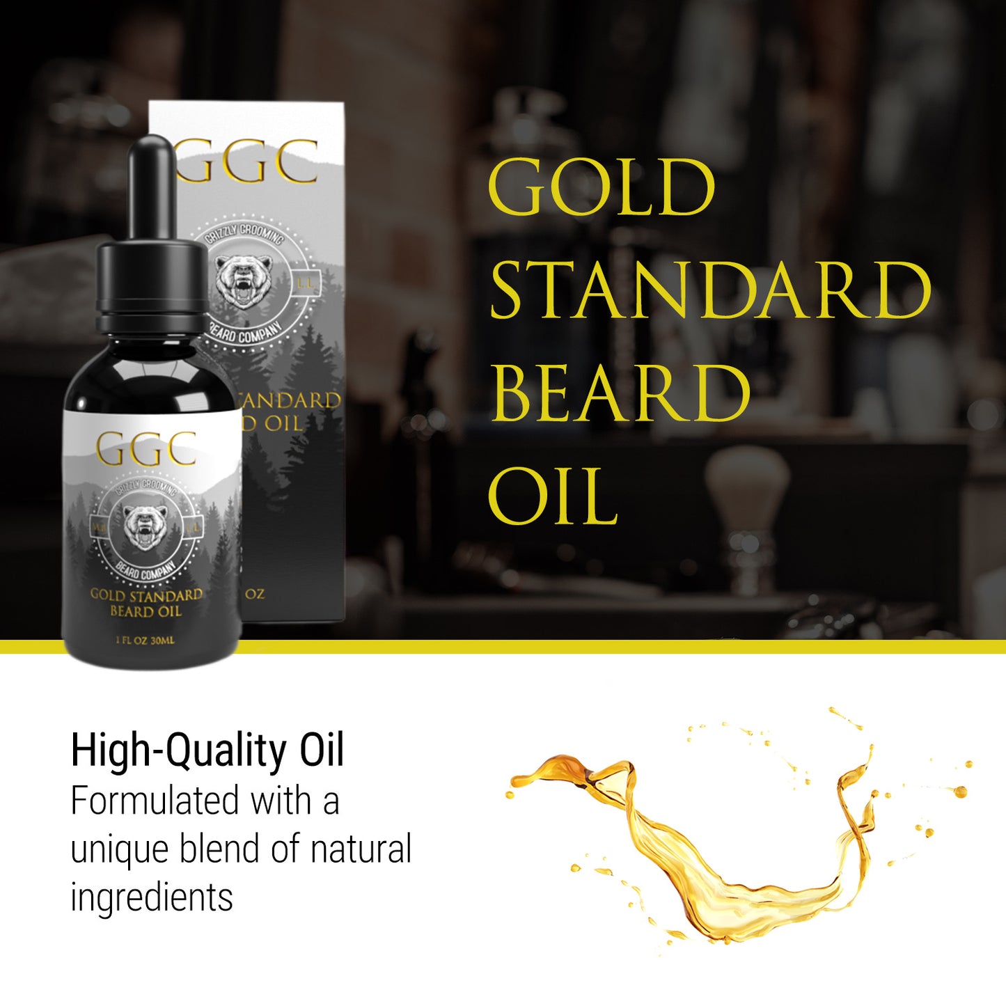 Gold Standard Beard Oil (1 oz)