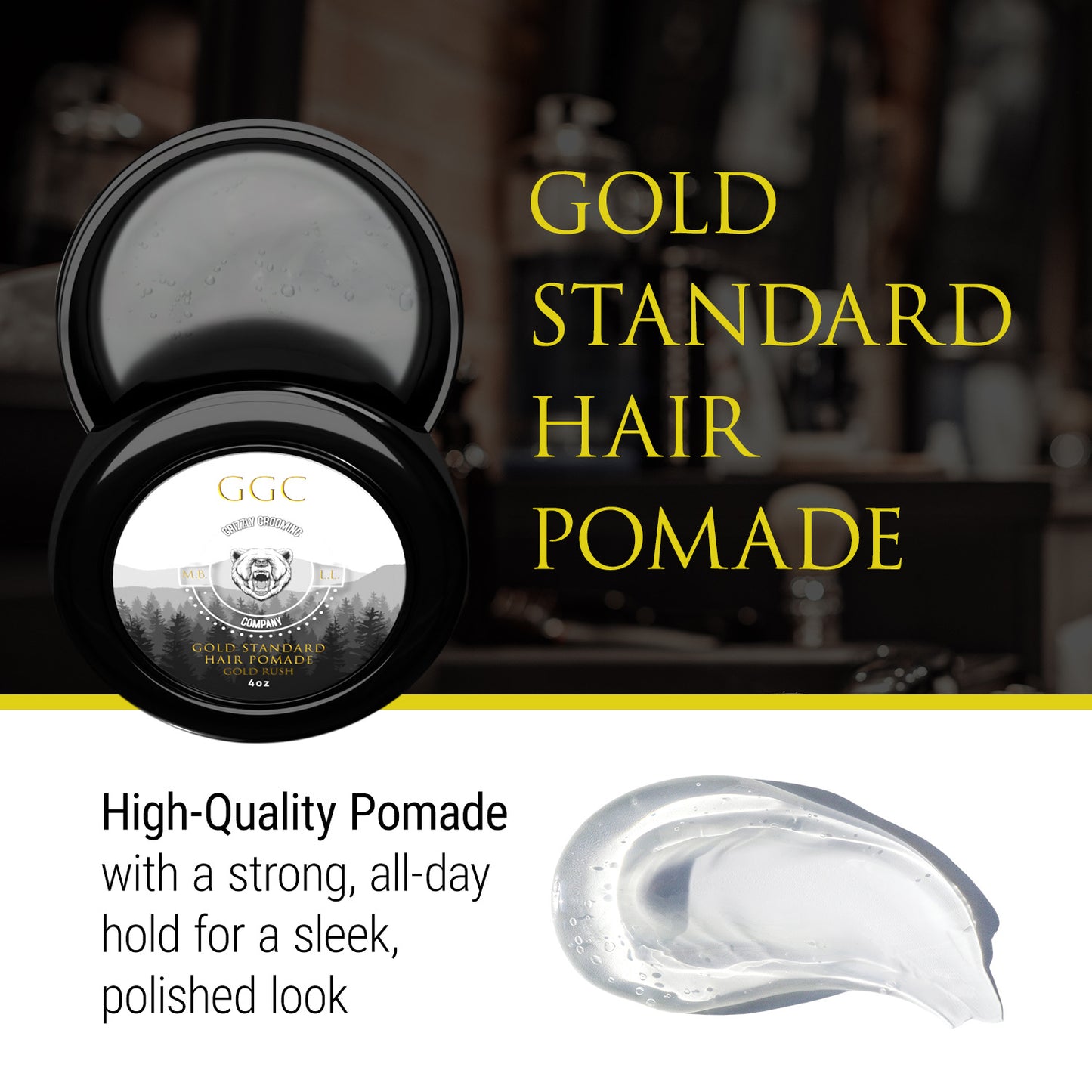 Gold Standard Hair Pomade (4 oz)