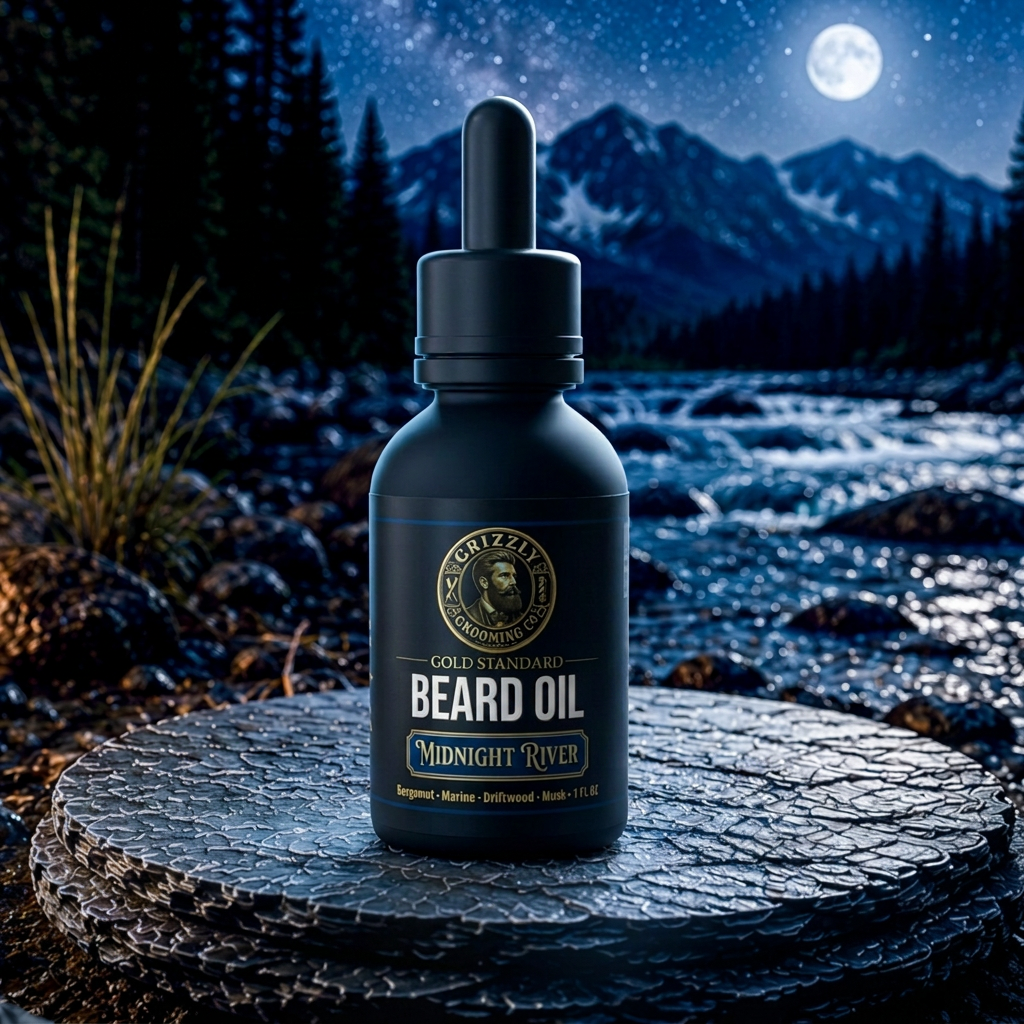 Gold Standard Beard Oil — Midnight River