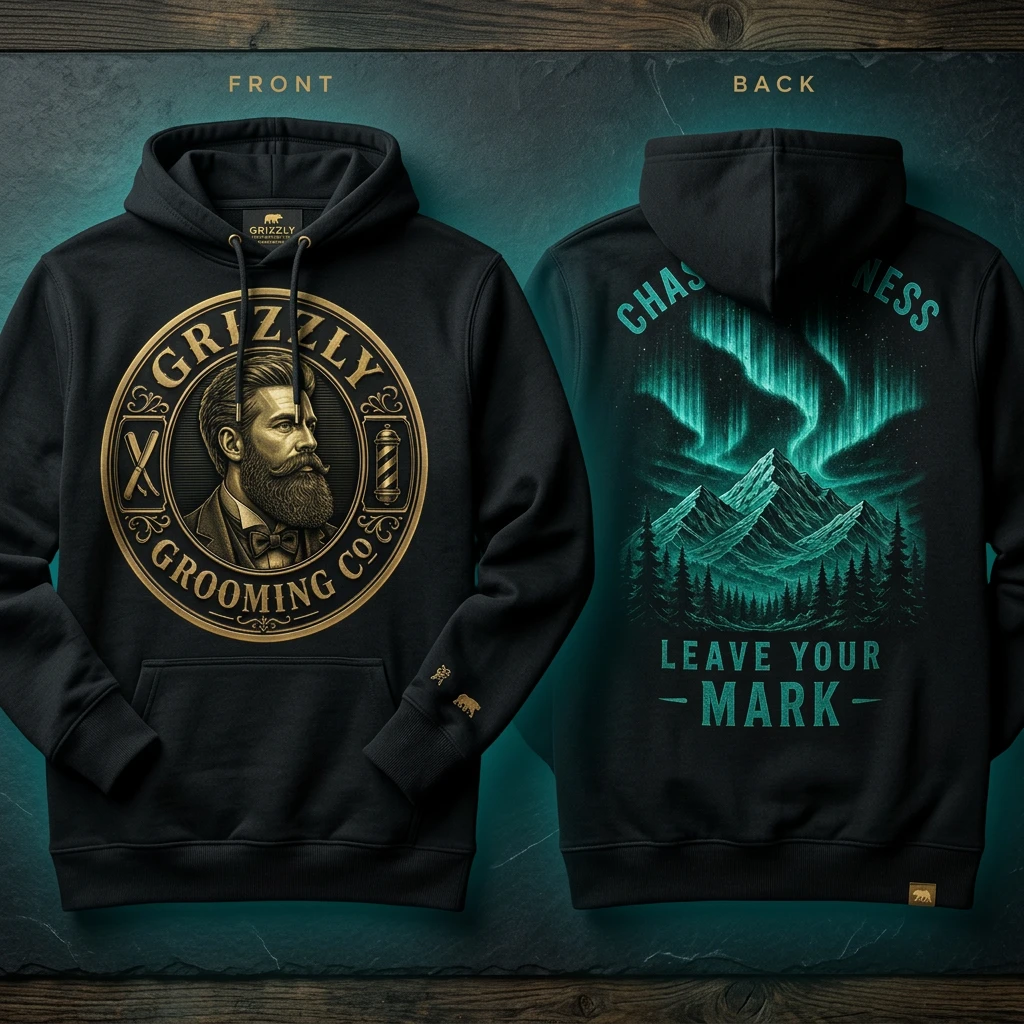 Gold Standard Grizzly Hoodie — Northern Lights