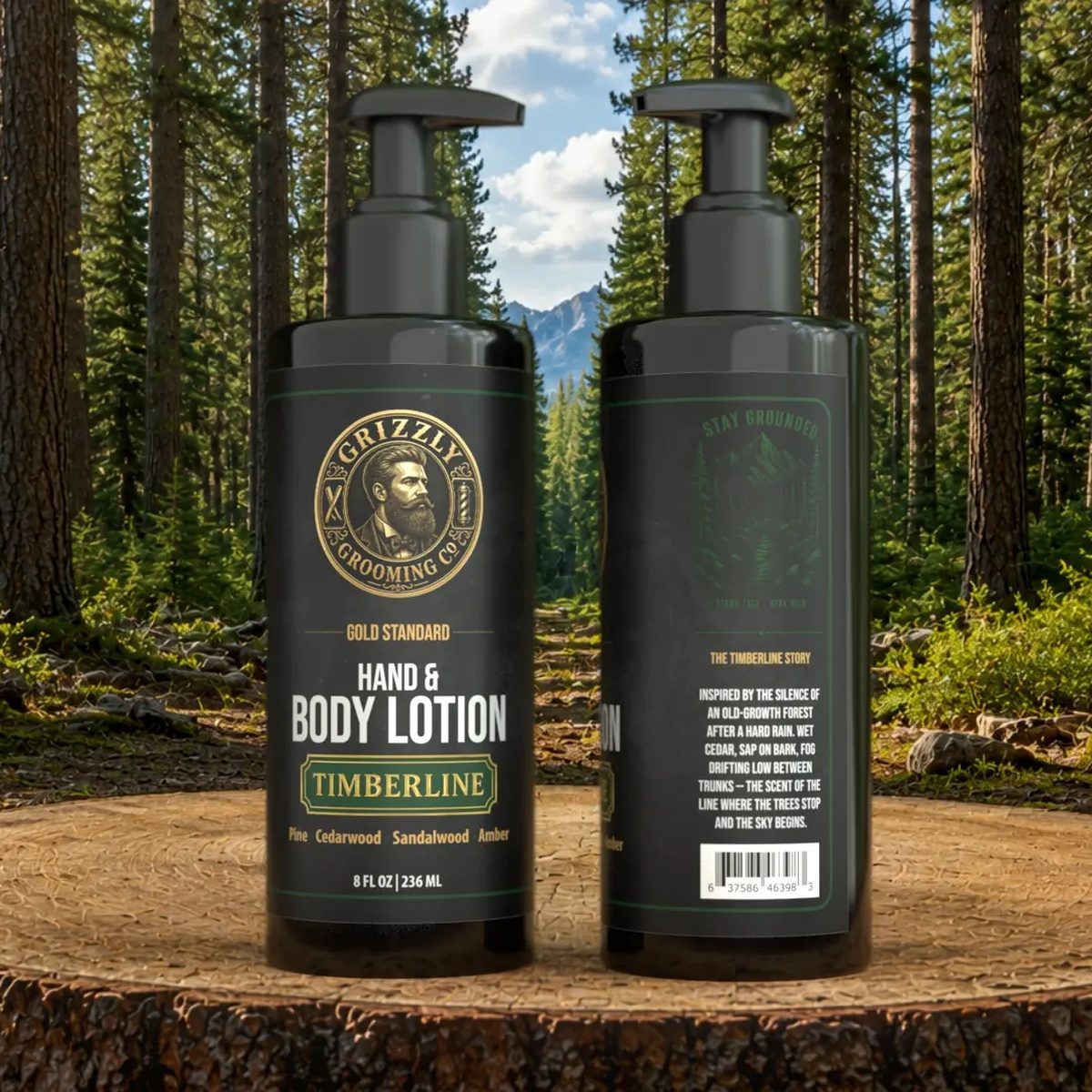 Gold Standard Hand & Body Lotion — Timberline