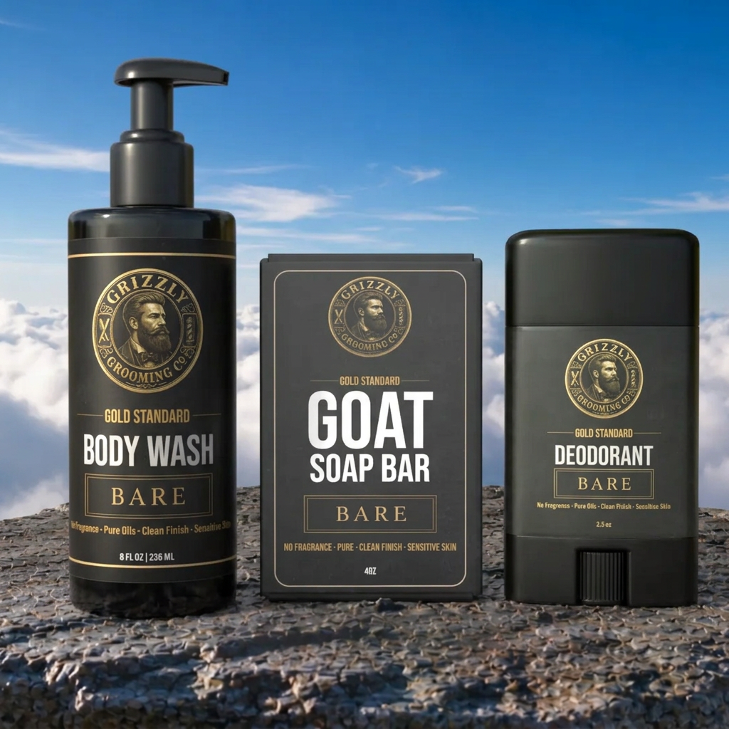 Gold Standard Shower Collection — Bare