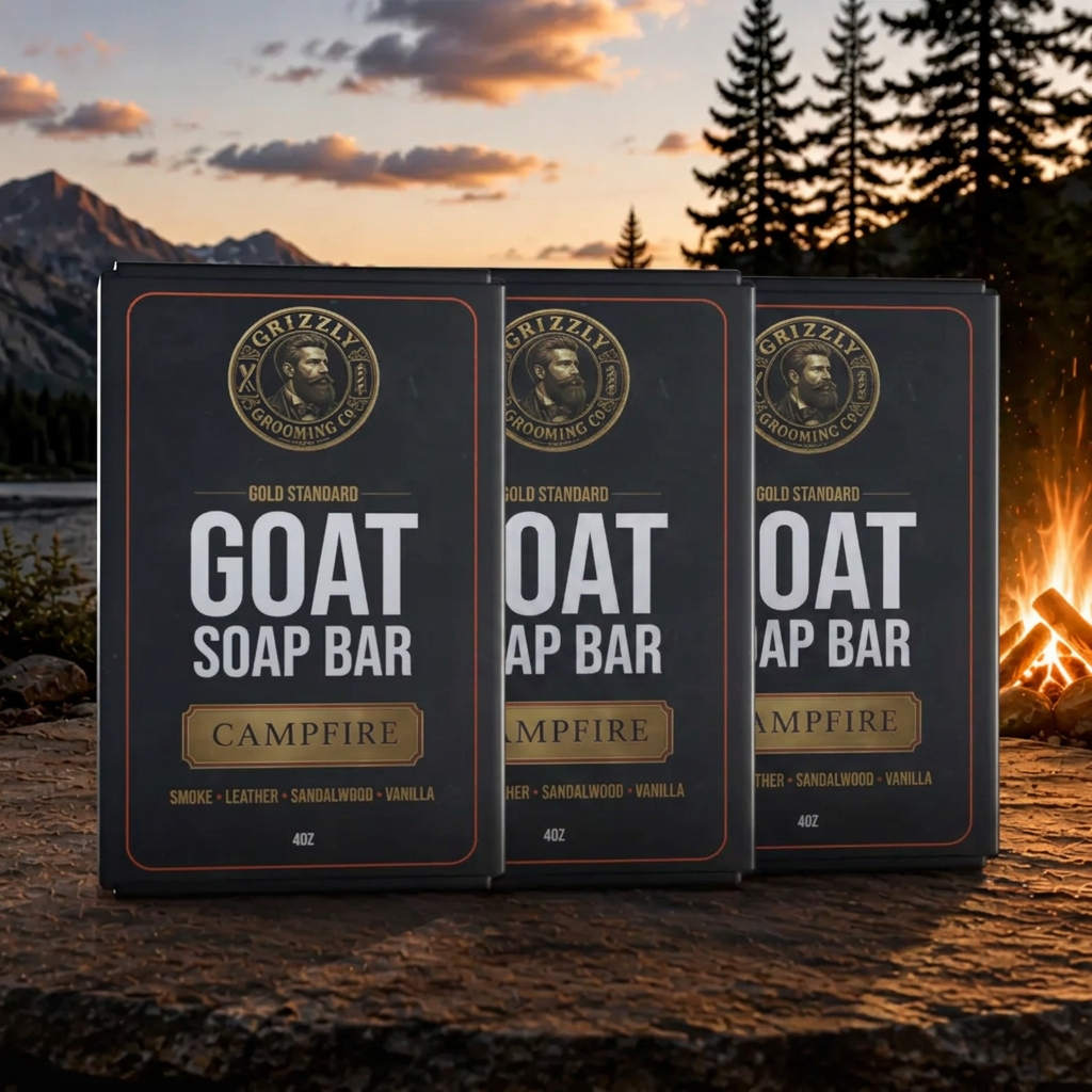Gold Standard Three Pack Goat Soap Bundle — Campfire
